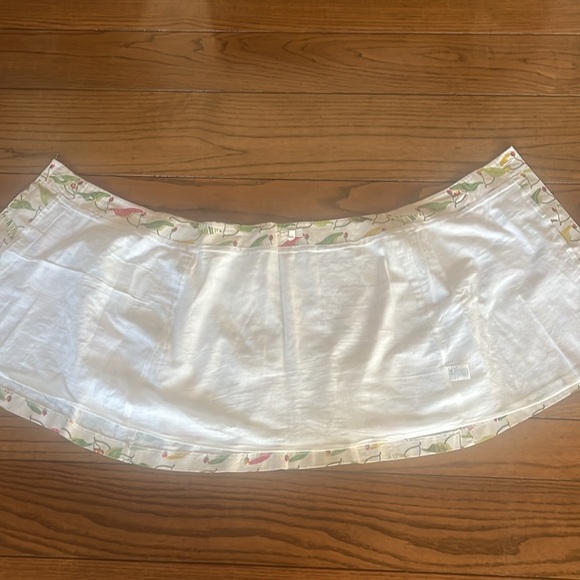 Anthropologie Bow & Arrow Water Lily Pocket Floral Pleated Wrap Skirt Size 6 - Picture 6 of 9